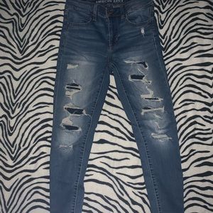 High Waisted American Eagle Jeans